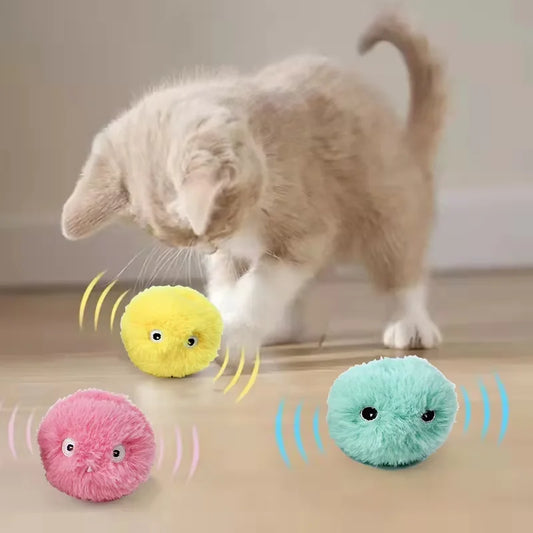 Pelota Inteligente Interactiva para Gatos
