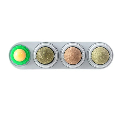 Bolas de Catnip 4 en 1 para Gatos