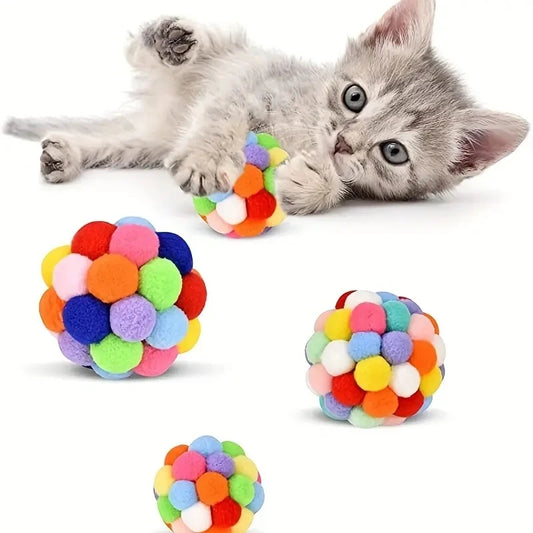 Pelota de Peluche para Gatos