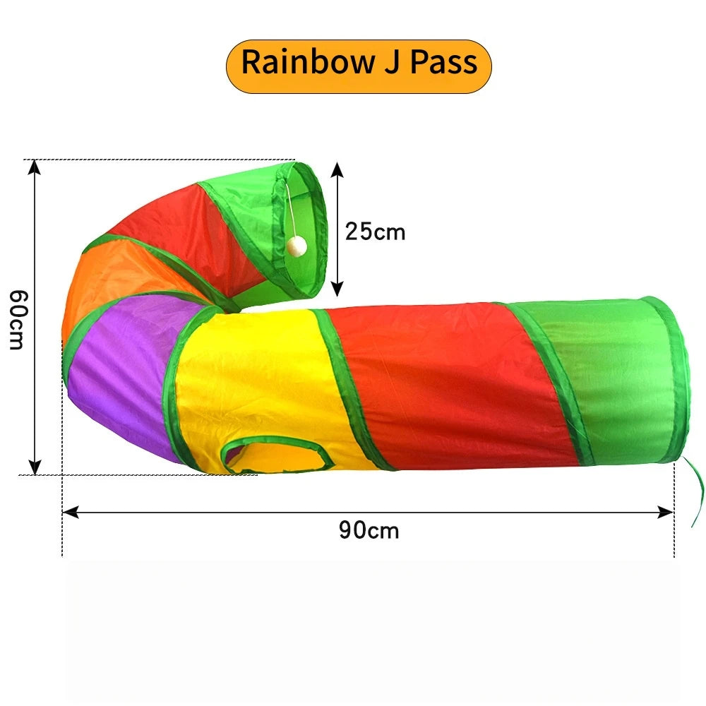 Túnel Plegable para Gatos