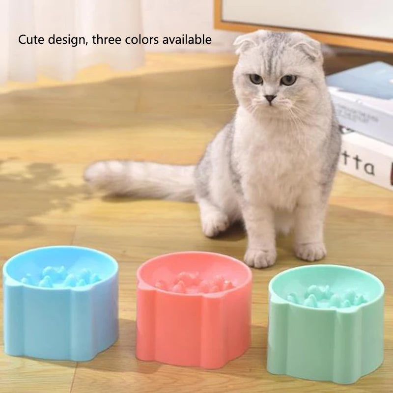 Comedero Antiahogo para Gatos y Perros Pequeños