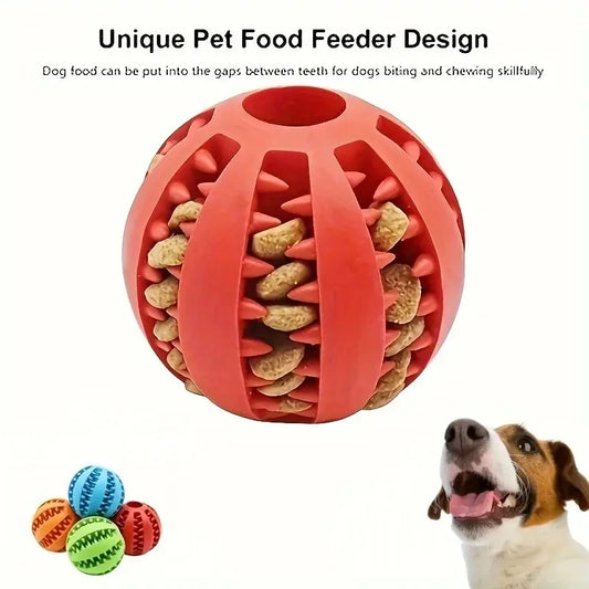 Pelota interactiva dispensadora de snacks para perros