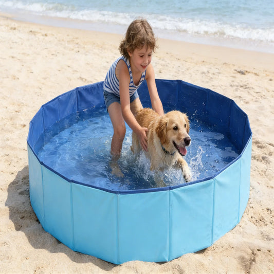 Piscina Plegable Portátil para Perros y Gatos