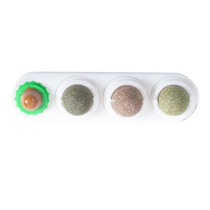 Bolas de Catnip 4 en 1 para Gatos