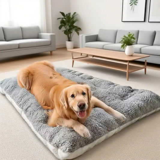 Sofá Cama de Peluche para Perros | Extra Suave y Grueso